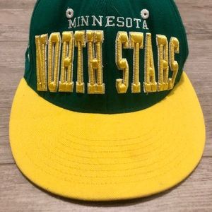 Vintage Minnesota North Stars SnapBack